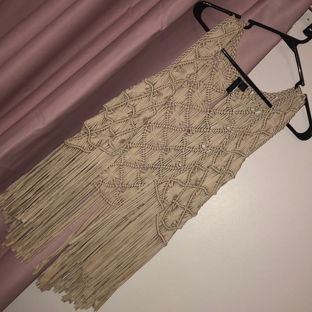 Macrame vest